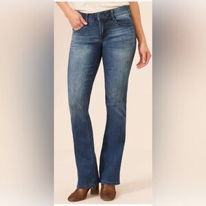 Democracy “Ab”solution  Itty Bitty Bootcut Jeans.  Size 2.